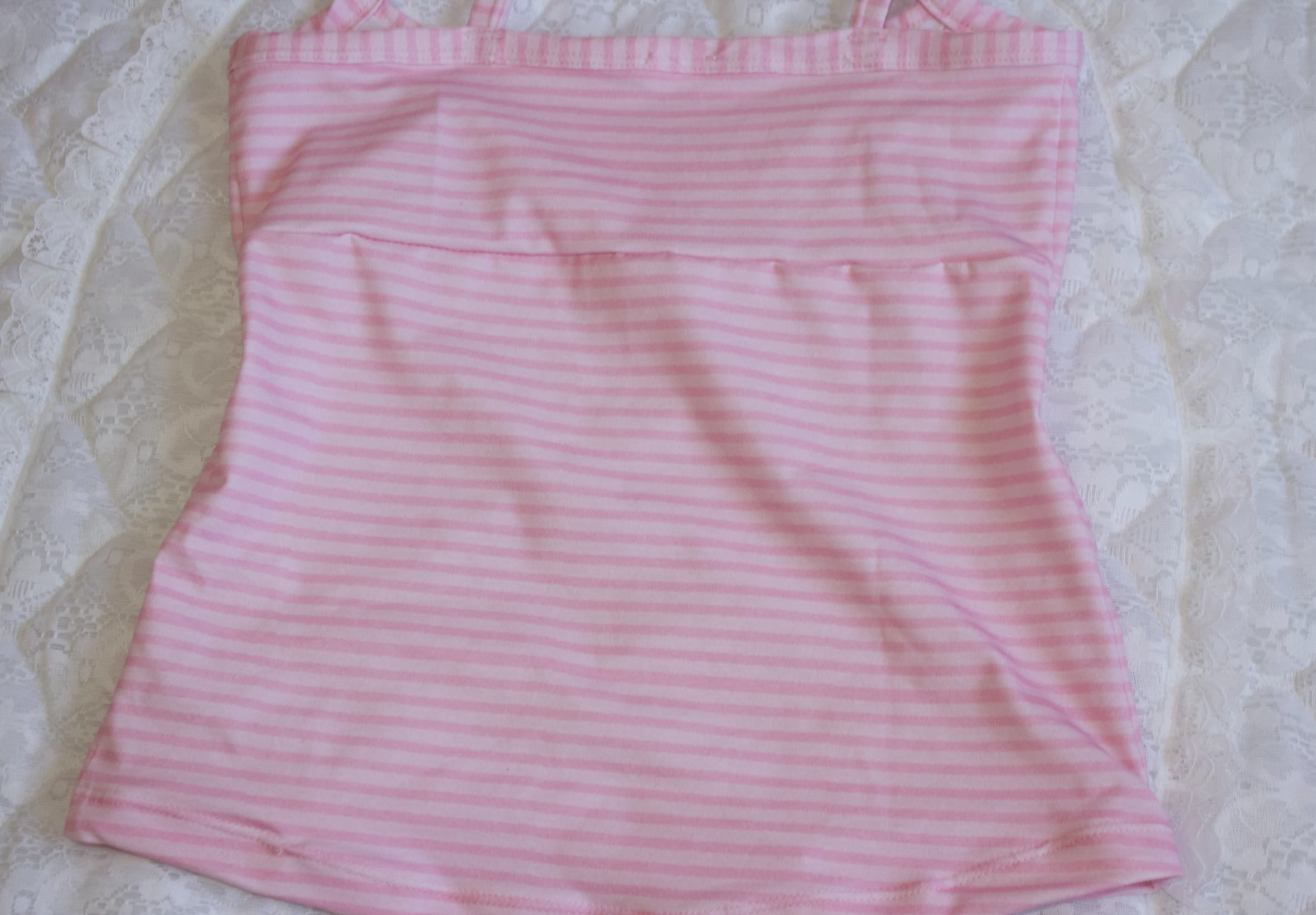 ⋆˙⟡ Pink Stripped Dreams Top ⋆˙⟡