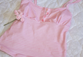 ⋆˙⟡ Pink Stripped Dreams Top ⋆˙⟡
