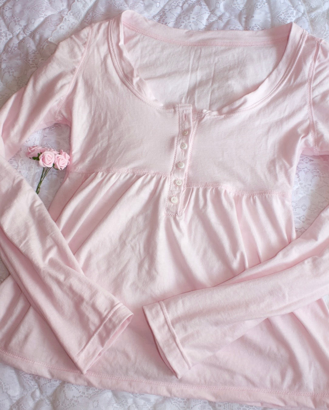 ❤︎ Longsleeve Babydoll Top ❤︎