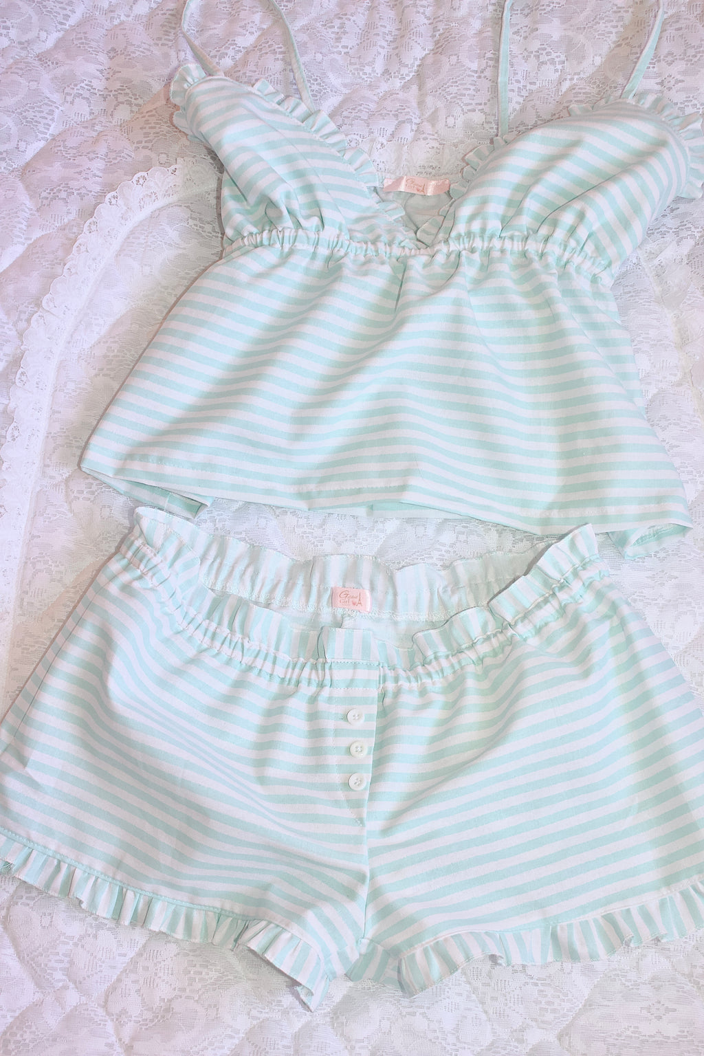 𐙚 Sweetheart Stripped Top 𐙚